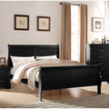 Black Eastern King Bed T574