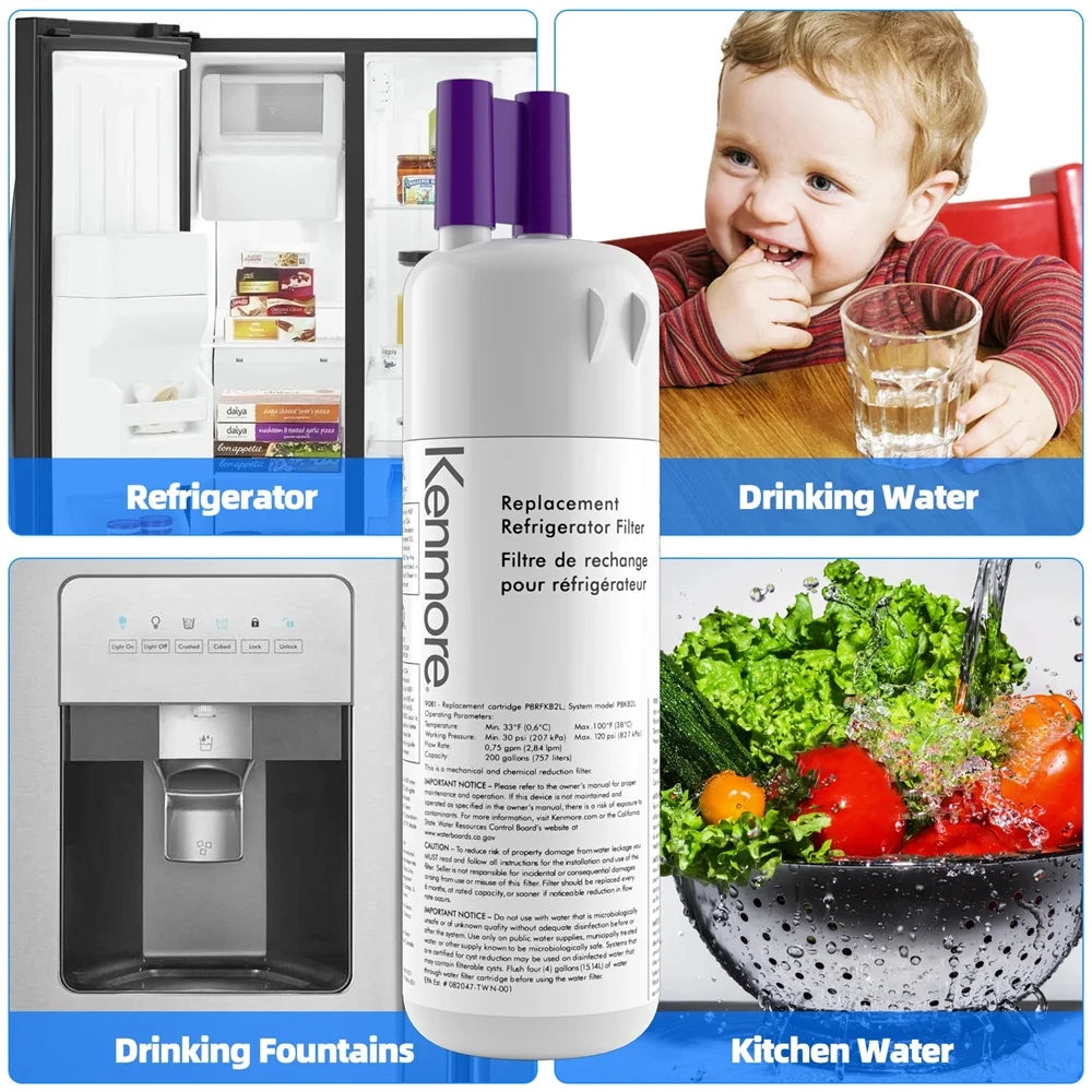 4 Pack Refrigerator Water Filter I353157