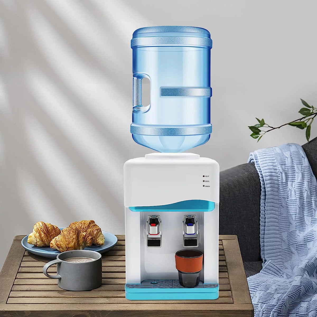 Electric Hot & Cold Water Cooler Dispenser with Child Safety Lock X882208