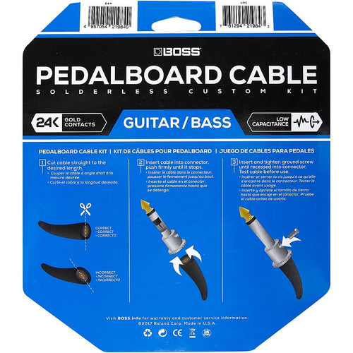 24 Solderless Pedalboard Cable Kit F608859