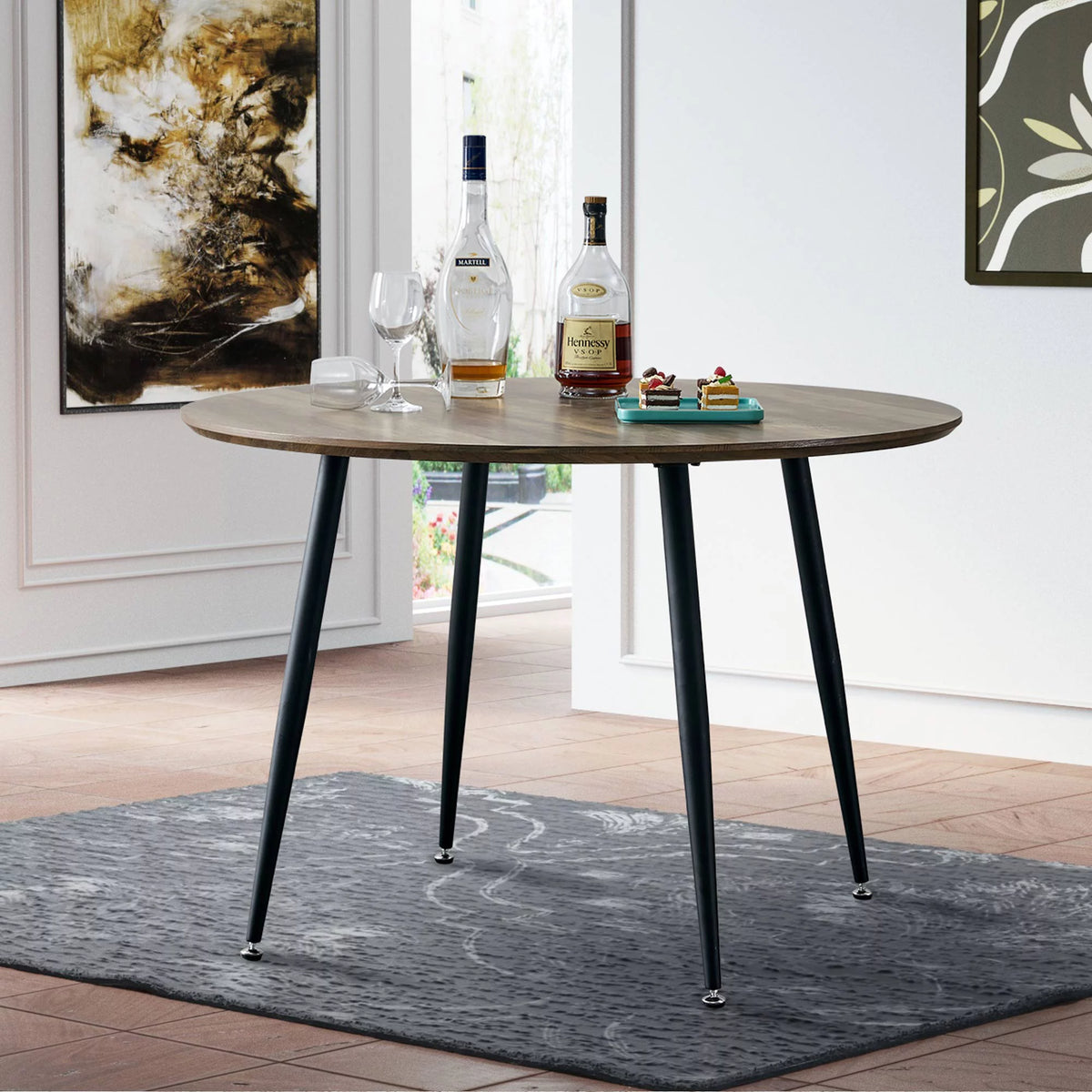 44.8 inch MDF Round Dining Table K5710
