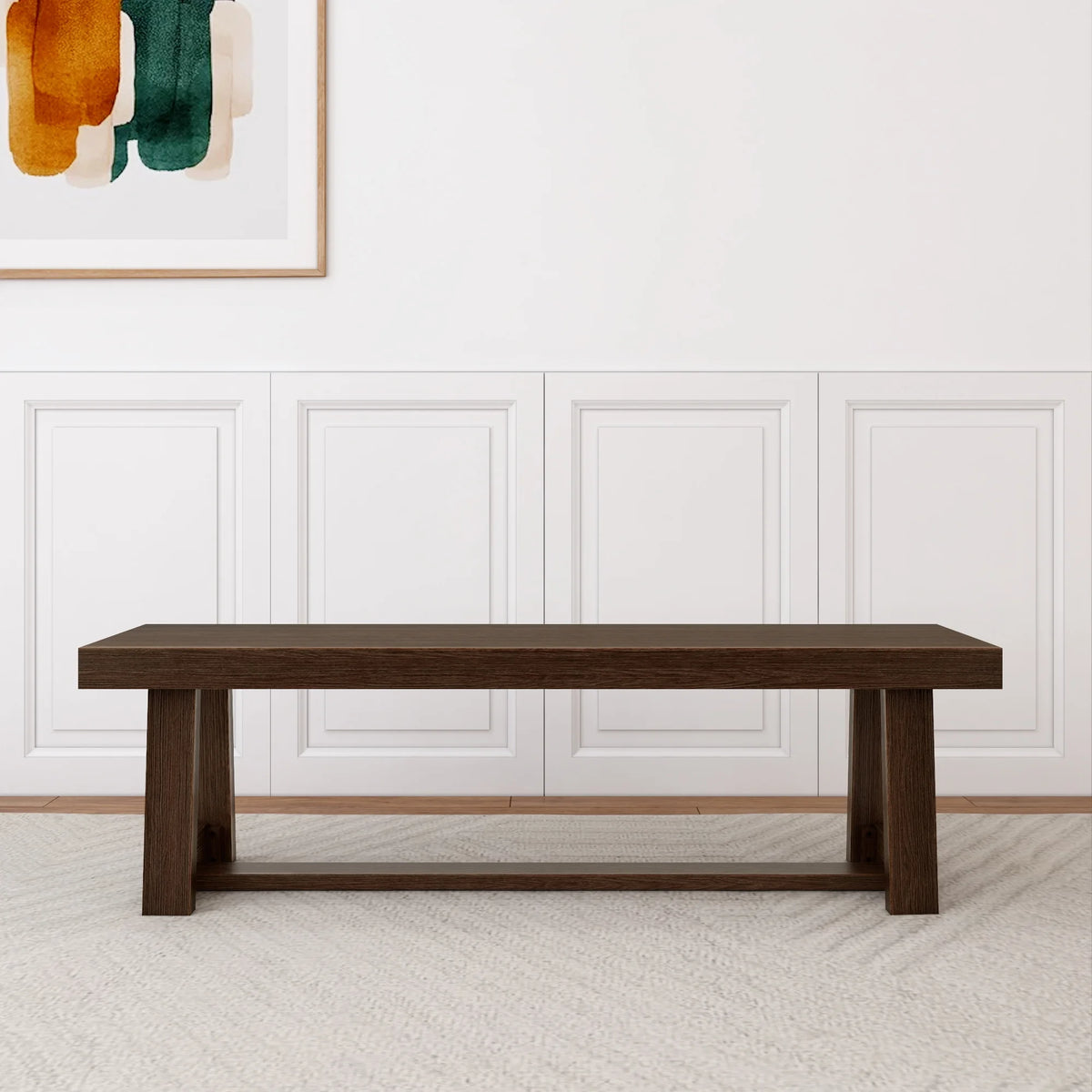 60" Solid Wood Dining Bench J6931