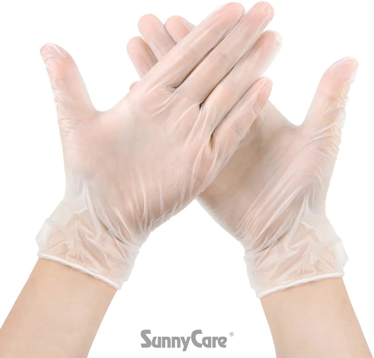 1000pcs Powder Free Disposable Vinyl Gloves XL I714728