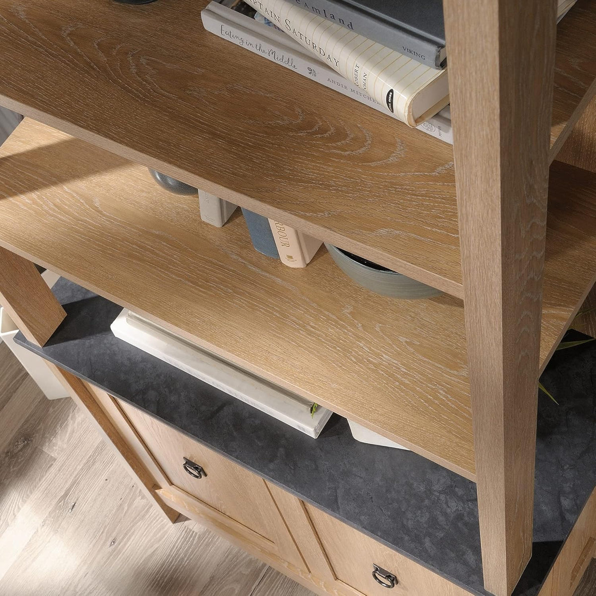 Bookcase, Dover Oak Finish G492