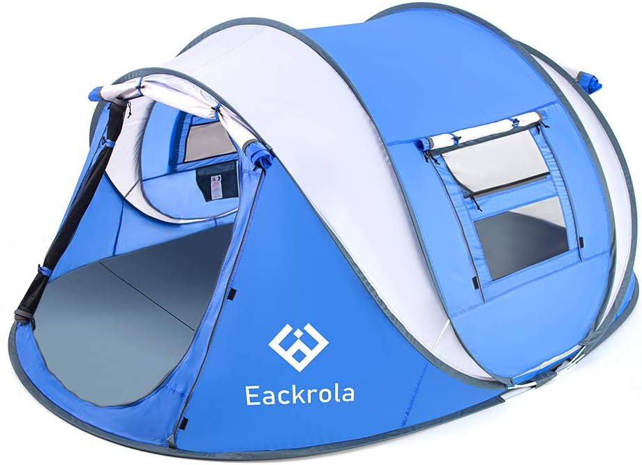 2/4-Person Instant Pop up Tent with Carry Bag R372064