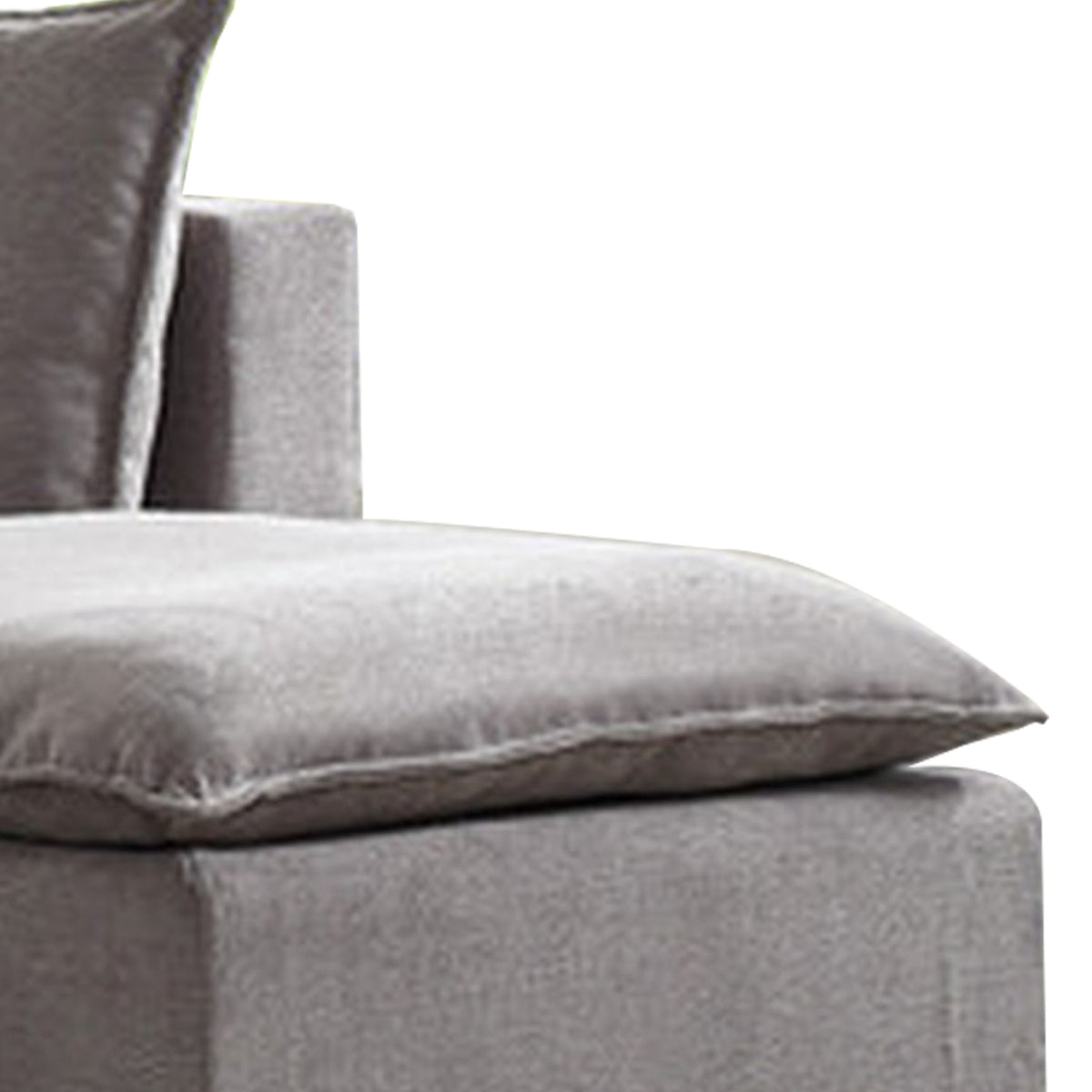 95 Inch Loveseat, Ottoman, and Console Table Set, Gray G386