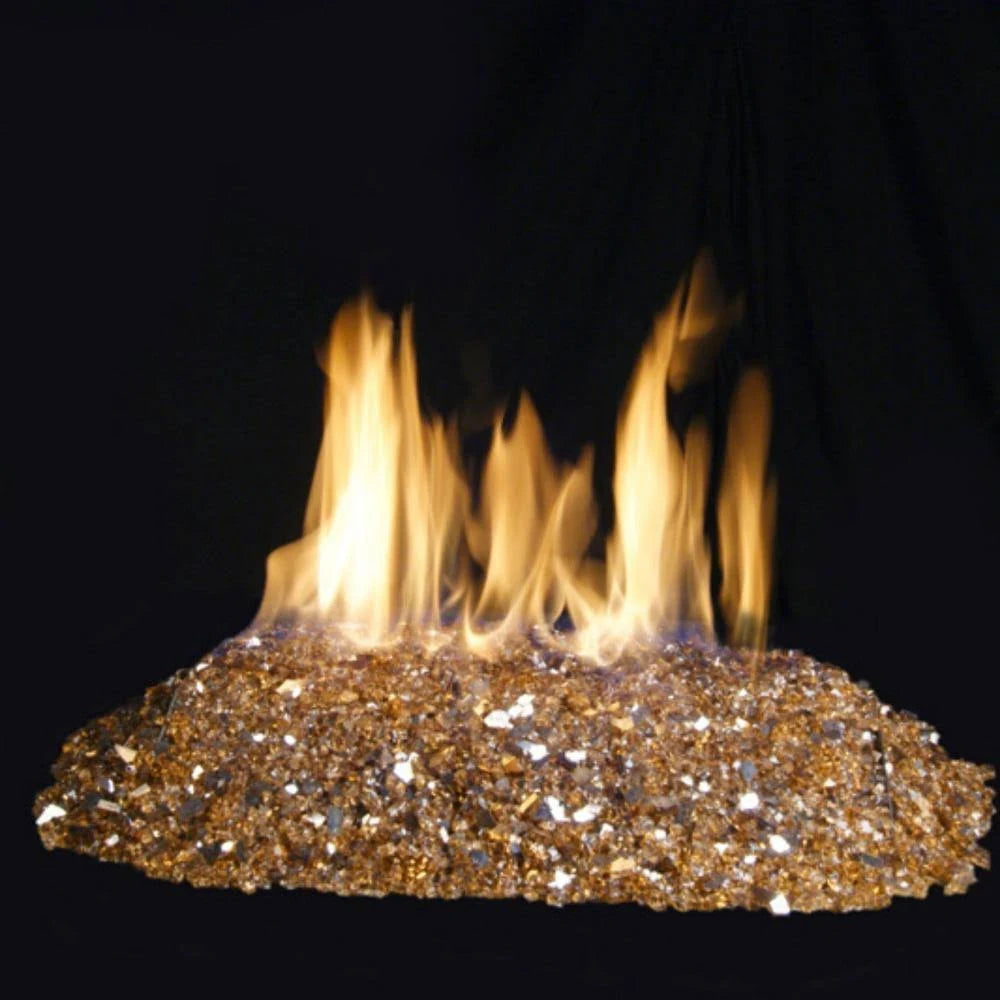 Bronze 10 lb. Fire Glass for Gas Burners M230145