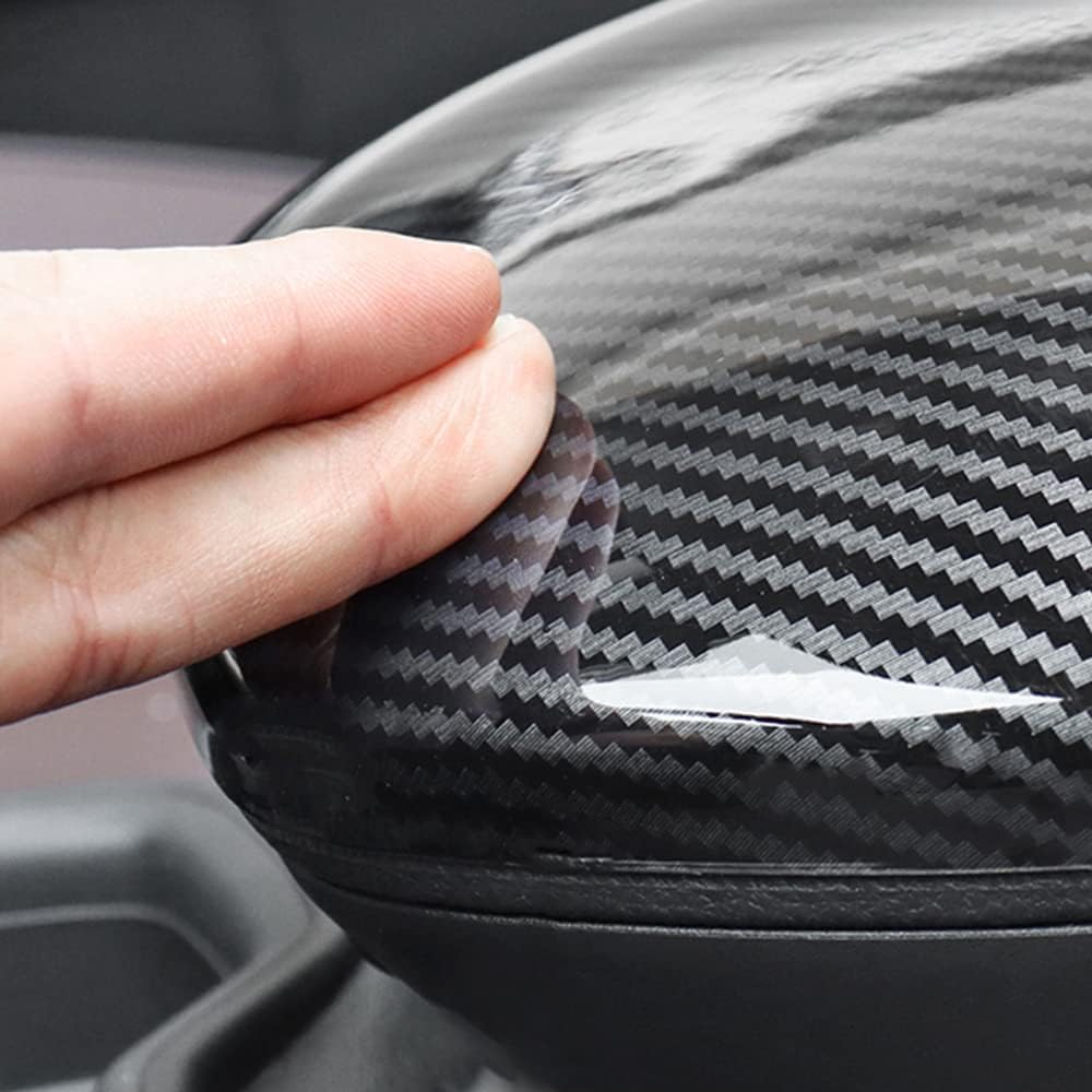 Carbon Fiber Color Car Interior Center Armrest Cover Console Box Panel Trim V673