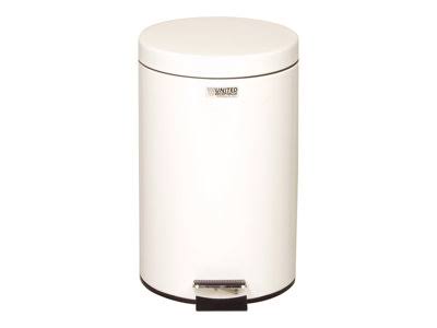 Round Steel 3.5gal White Z13129