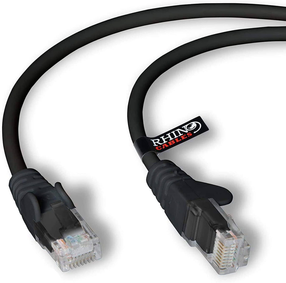 Cat 5e Ethernet RJ45 Network Cable 32ft 10in Black L6949