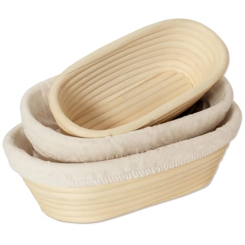 Bread Proofing Baskets Set of 3 O7329