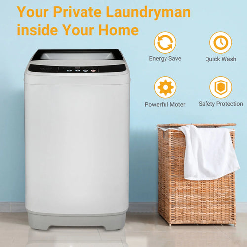 13lbs Portable Washing Machine with Spin Dryer E965