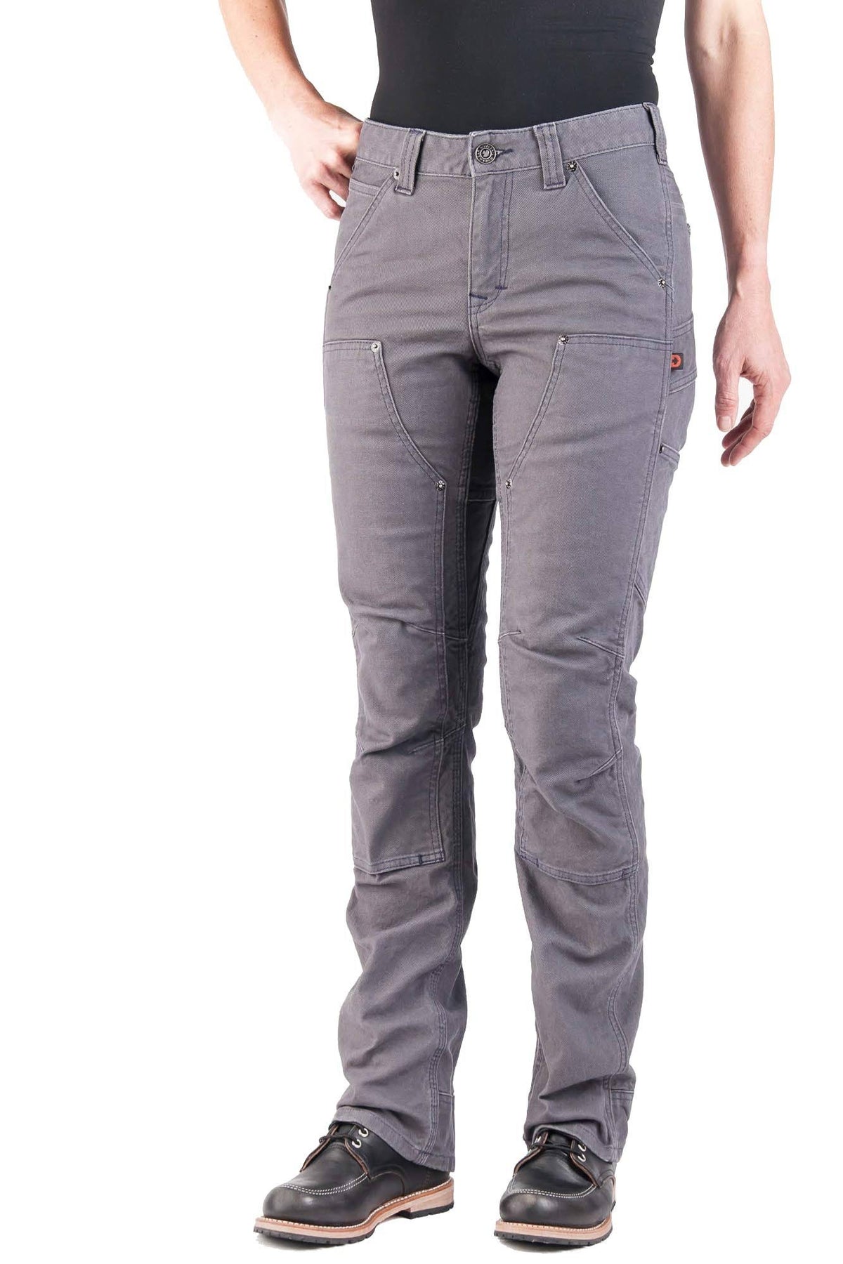 Dark Grey Canvas Utility Pant J721509
