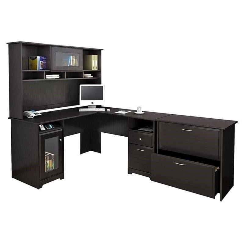 3 Piece Office Set in Espresso Oak X2446