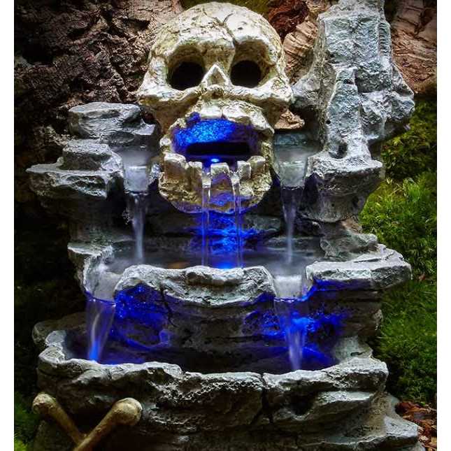 LED Skull Waterfall N320079