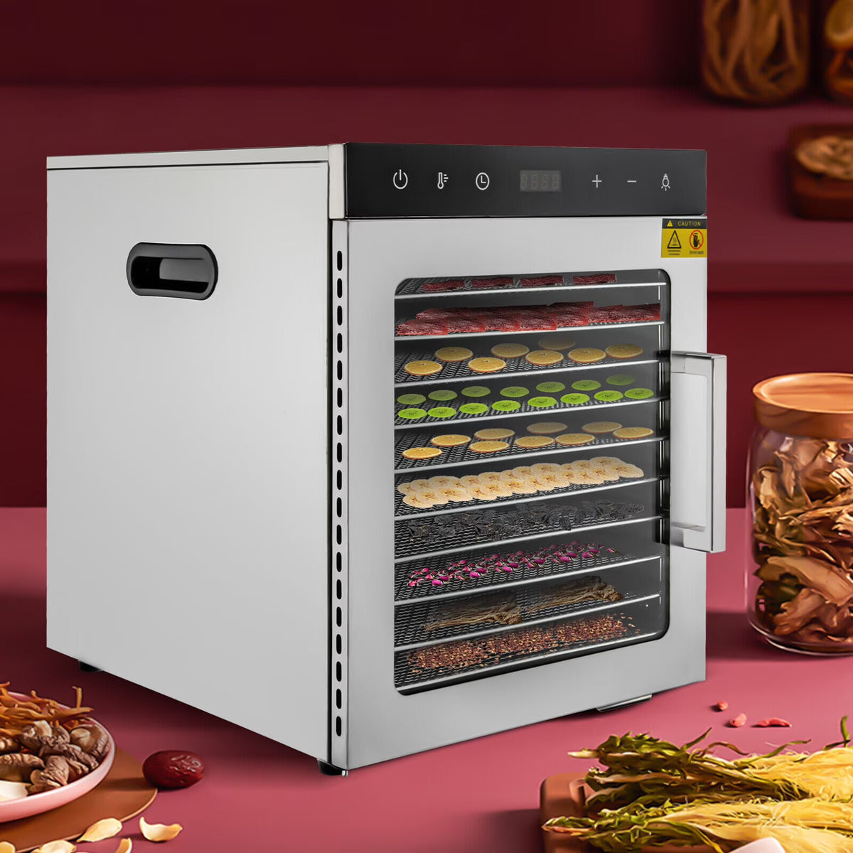 10Trays Food Dehydrator Machine 800W X94410