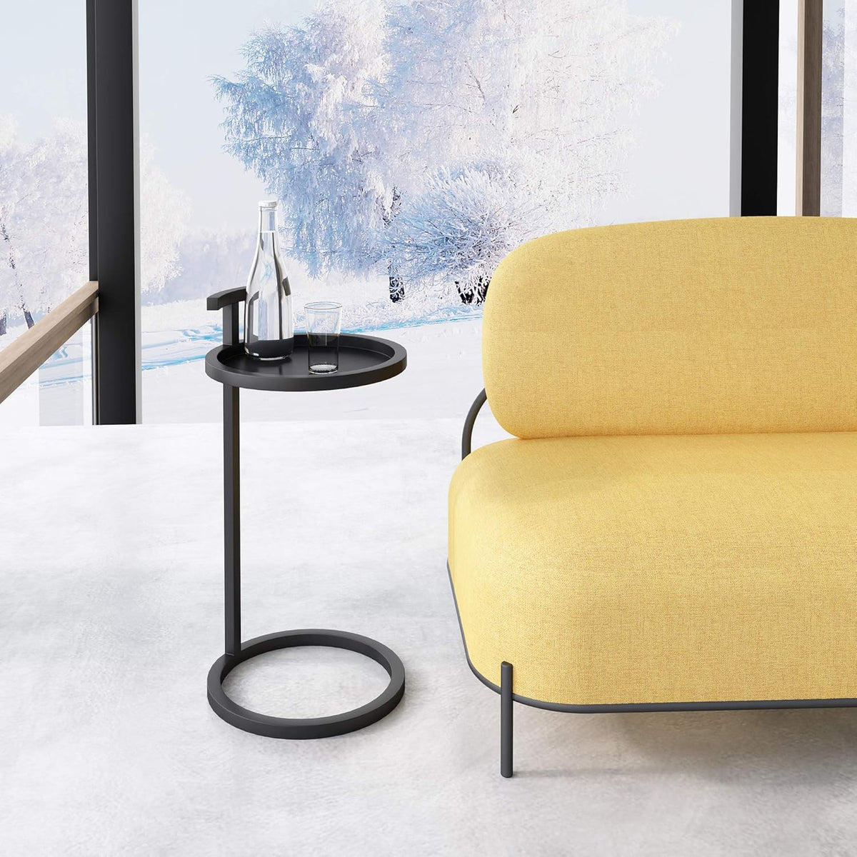 Black Pack of 2 Side Table P523403