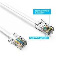 White 200ft Cat5e Plenum Ethernet Cable Q68258