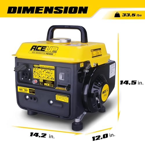 1,200W Gas-Powered Portable Generator M75998