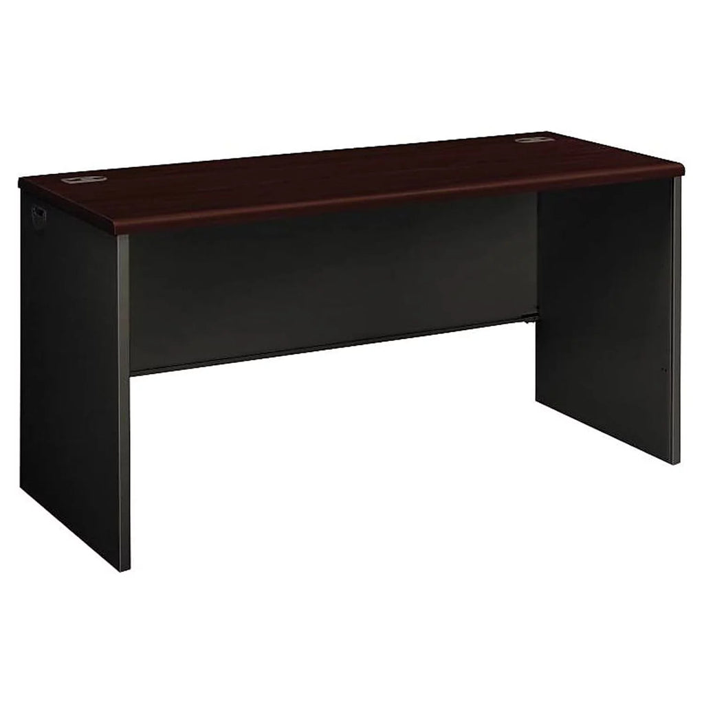 Mahogany Charcoal Desk Shell W9558