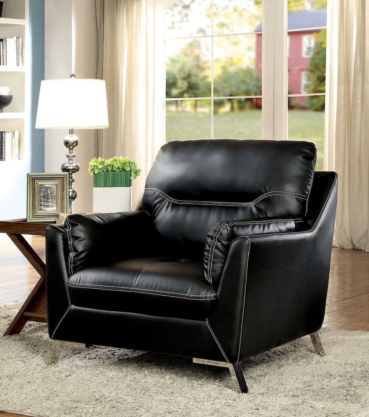 Black Sofa U9195