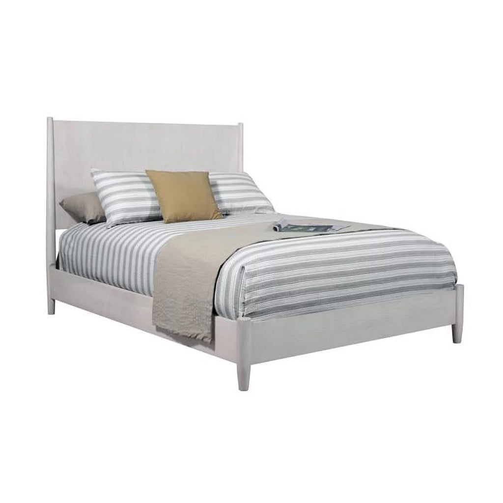 Gray Wood Queen Panel Bed K923