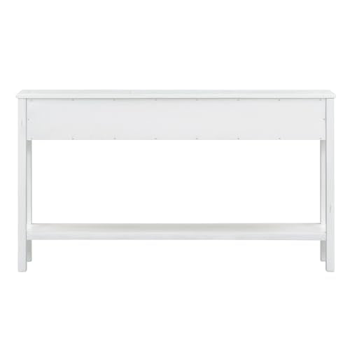 Sideboard Console Table with 2 Drawers and Bottom Shelf V6961