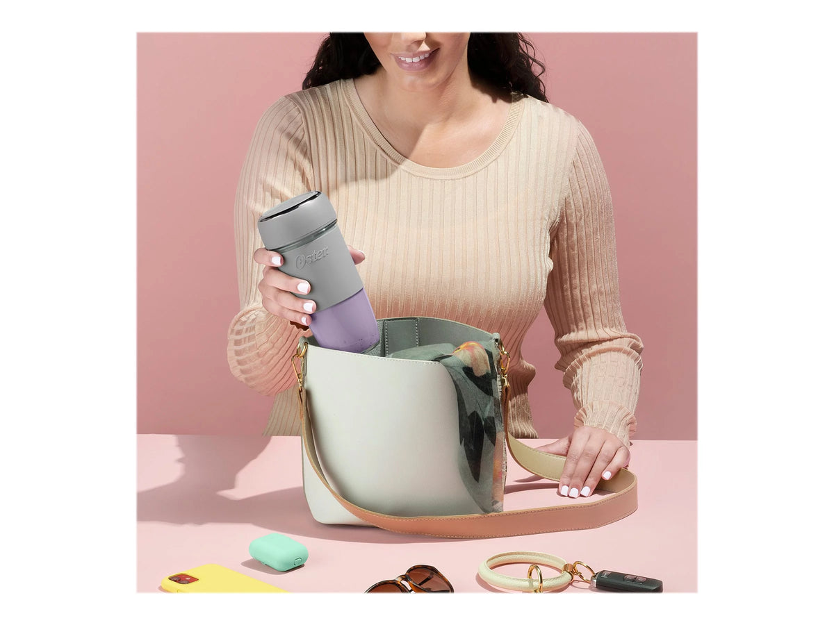 10-oz Portable Blender with Drinking Lid X40417