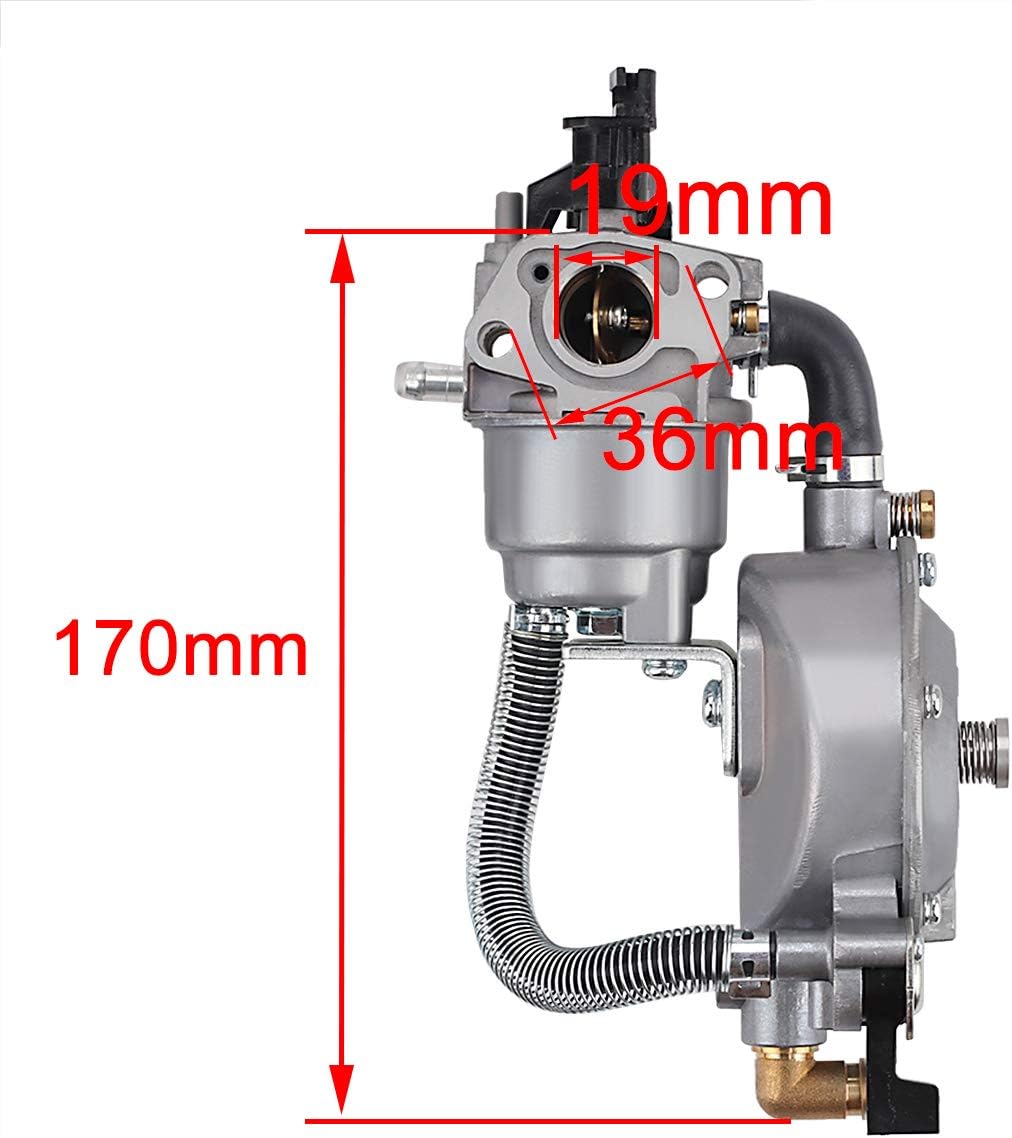 Dual Fuel Carburetor for GX 160 GX 200 Gasoline LPG Conversion Kit V17136