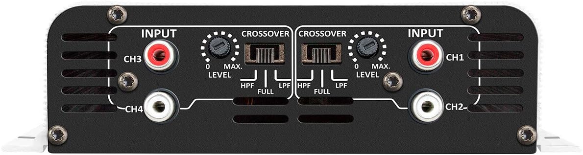 Car Audio Amplifier 4 Channels 440 Watts Rms 2 Ohm T558