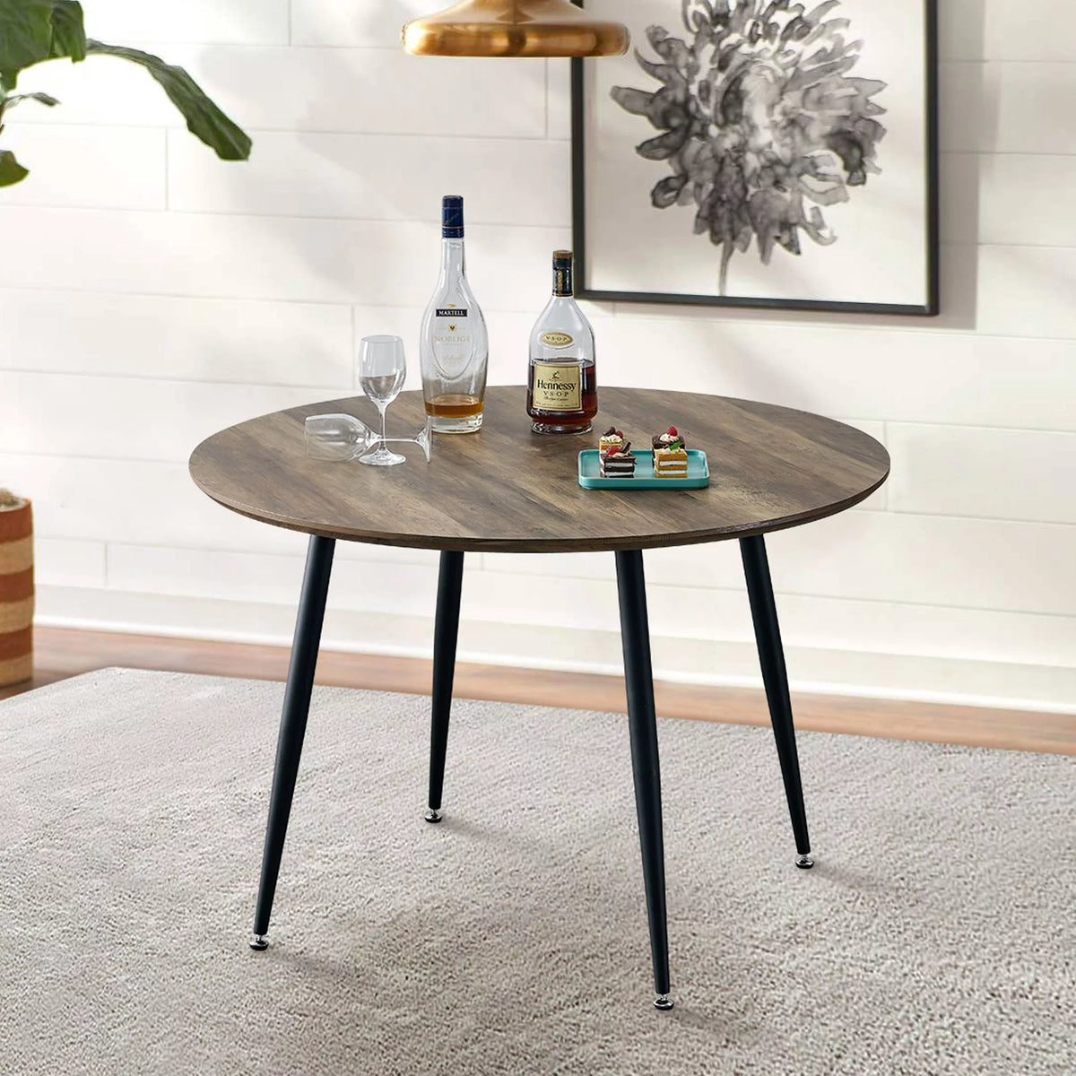 44.8 inch MDF Round Dining Table K5710