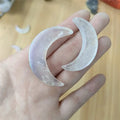 Natural Crystal Moon Ornament N1835