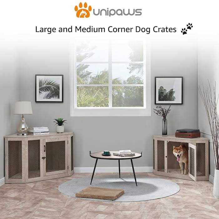 Corner Dog Crate L2516