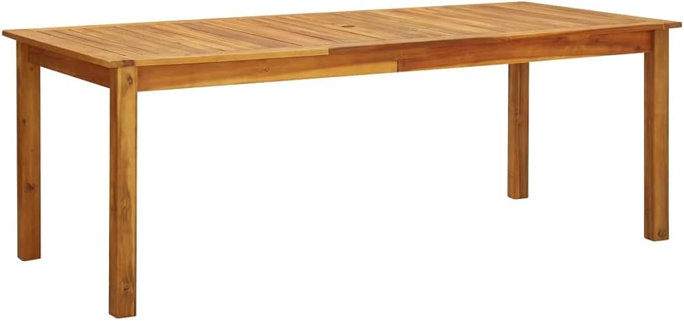 Solid Acacia Wood Outdoor Dining Table G656