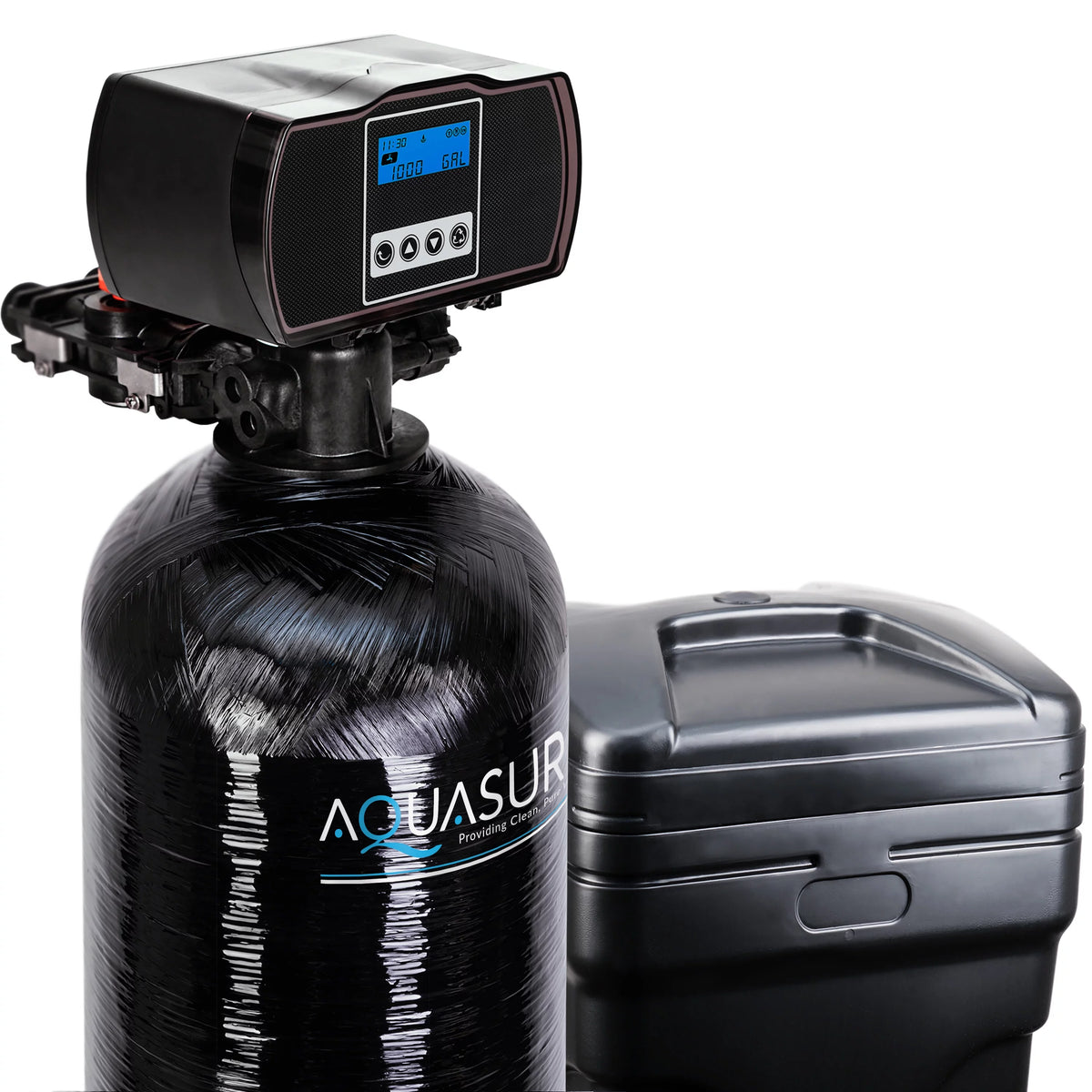 32,000 Grains Water Softener with Digital Head and Fine Mesh Resin D12336