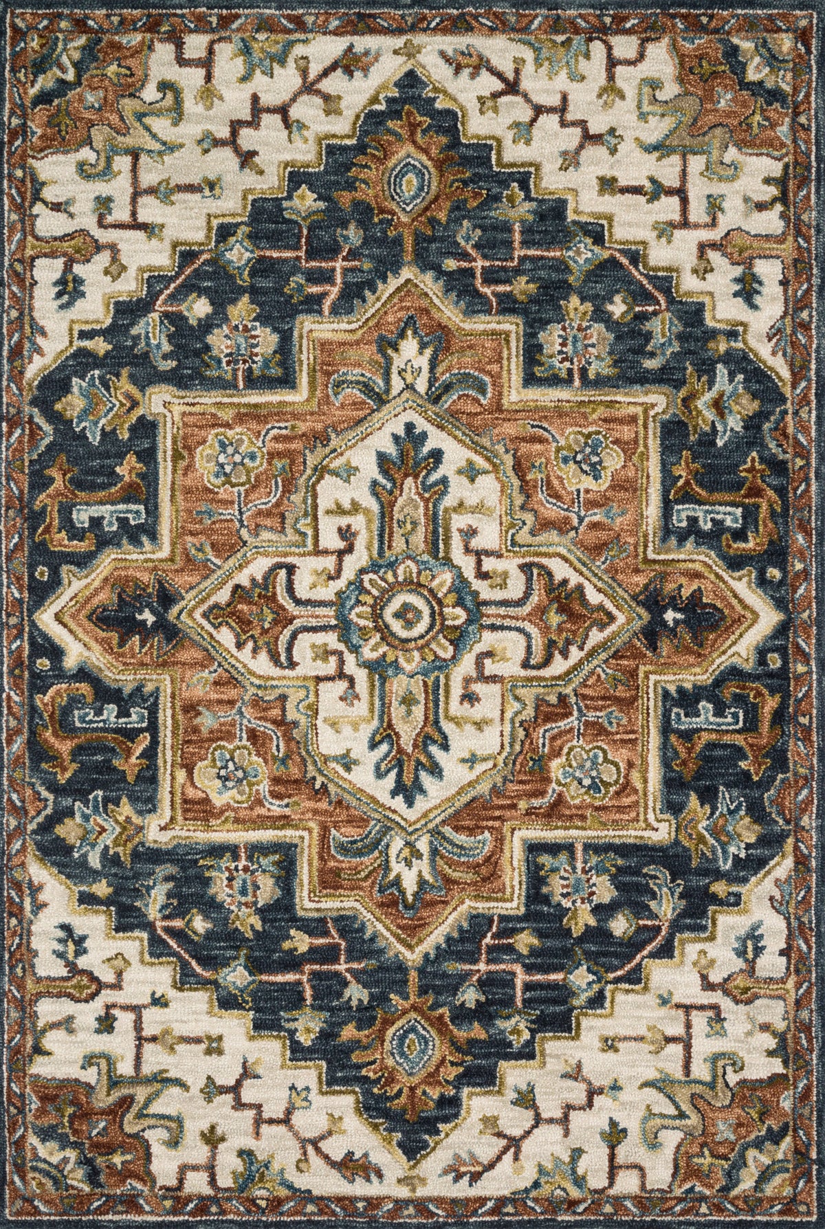 Blue Multi Rug S9966