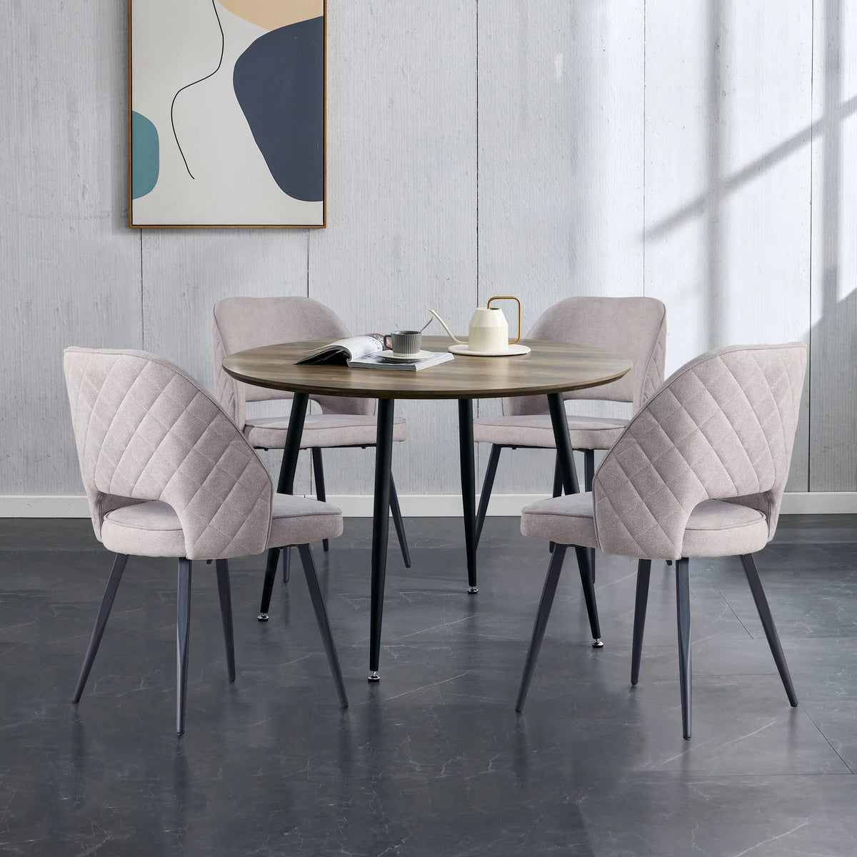 44.8 inch MDF Round Dining Table K5710
