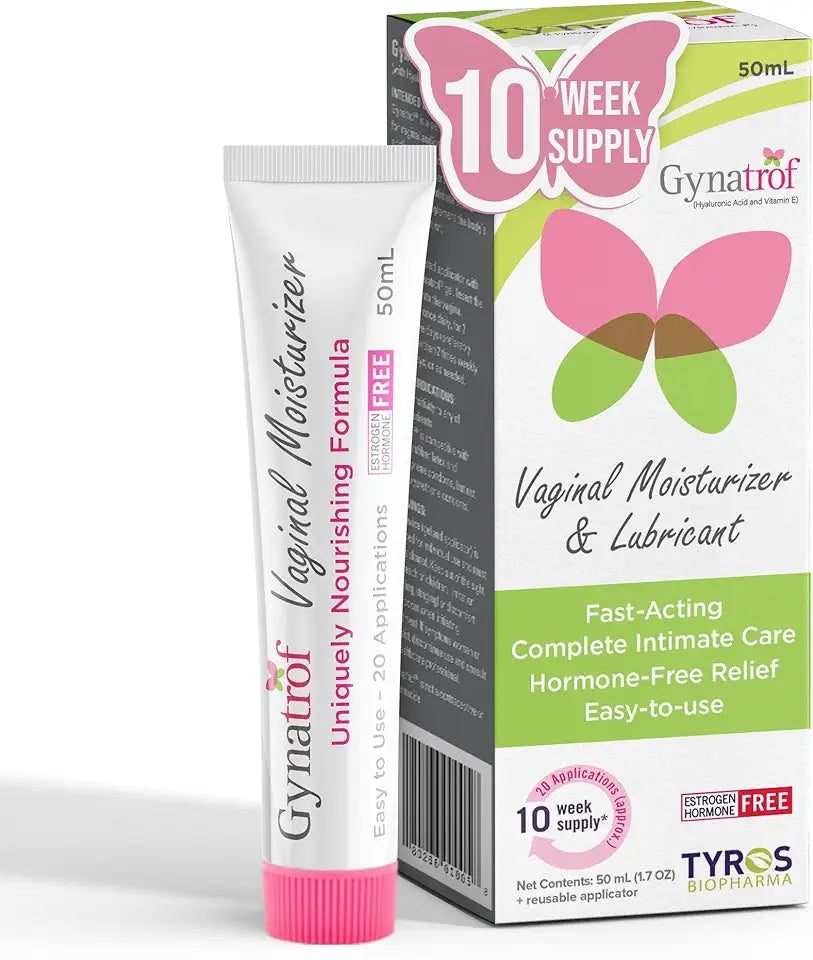 Hormone-Free Vaginal Moisturizer with Hyaluronic Acid & Vitamin E, 20 Applications, 50 mL L983