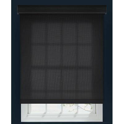 Black 5% Light Filtering Roller Shade Z2085
