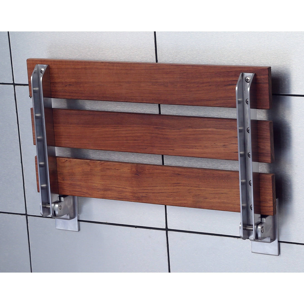 Teak Wall Mounted Shower Seat C85091