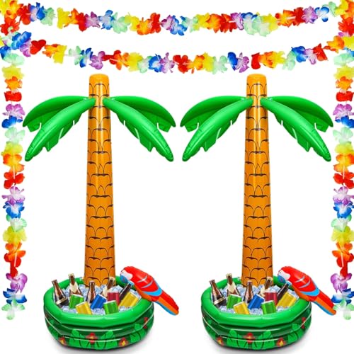 4 Pcs Inflatable Palm Tree Cooler W256