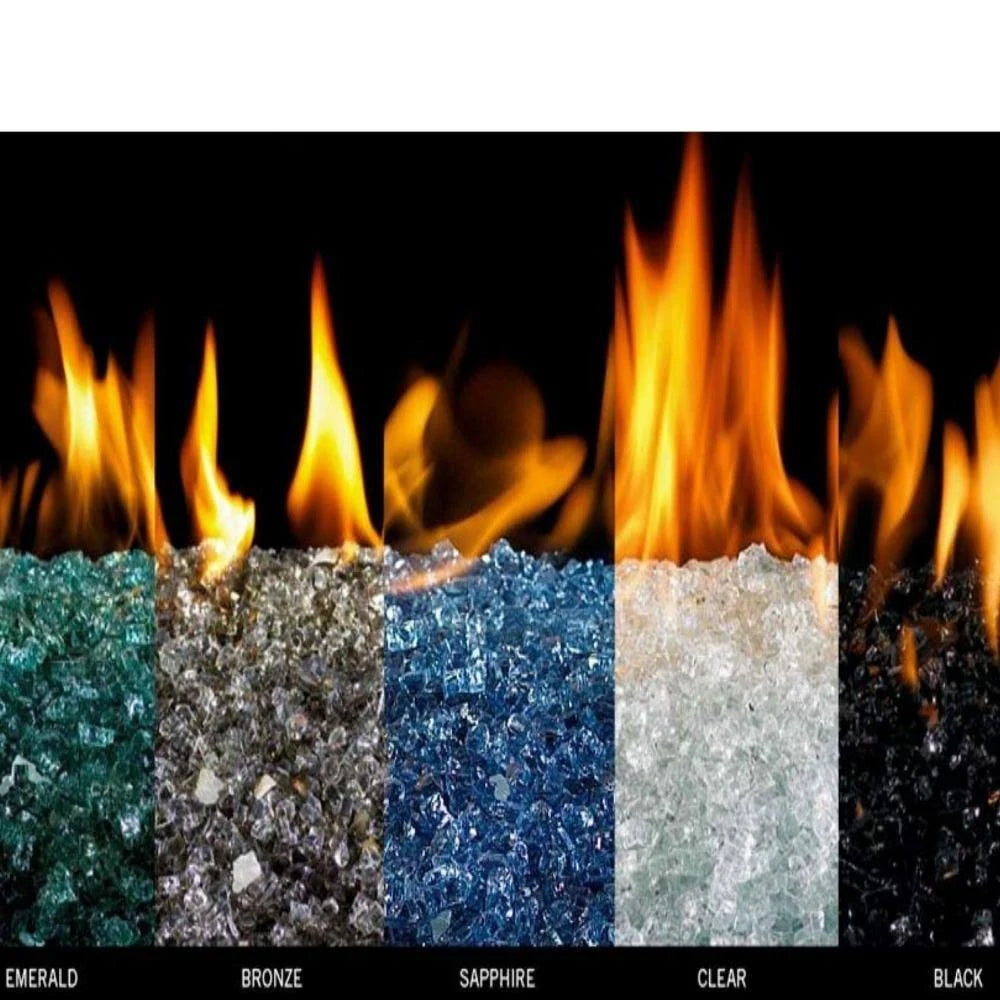 Bronze 10 lb. Fire Glass for Gas Burners M230145