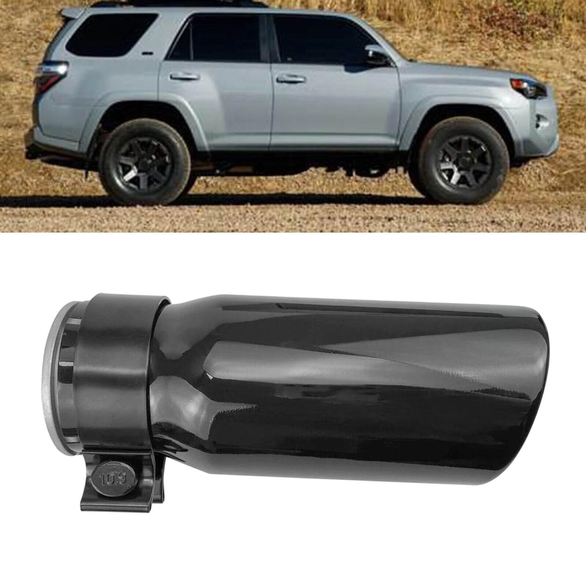 Black Chrome Exhaust Tip U438