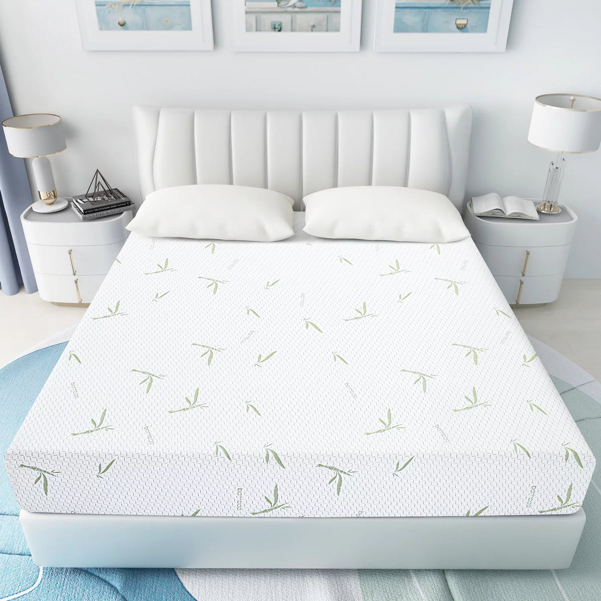 Queen 8 Inch Memory Foam Mattress with Cover H953761