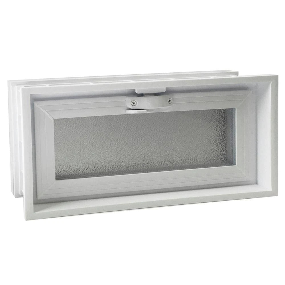 15-3/4 in. x 7-3/4 in. Convertible Universal Hopper Vent in White X778055
