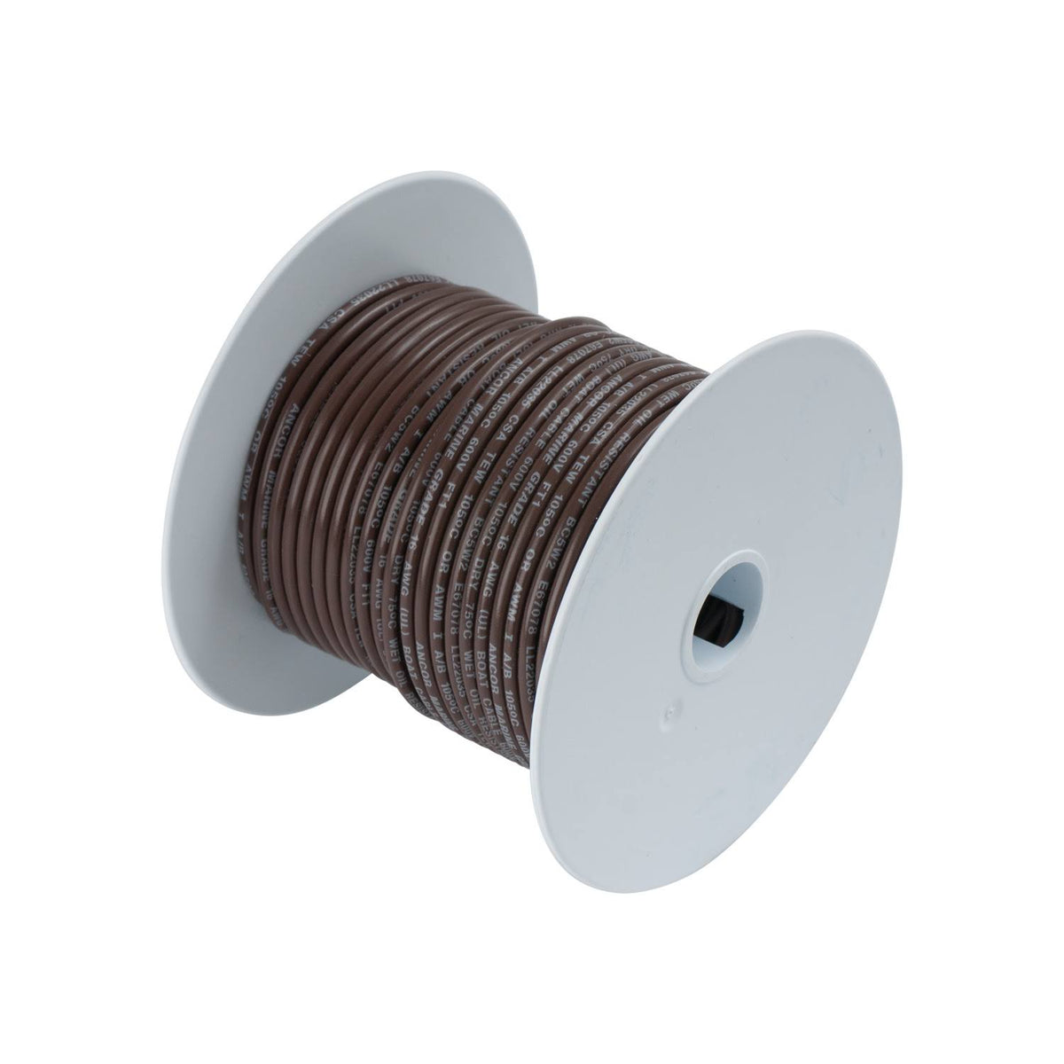 Brown 14 AWG Tinned Copper Wire B858301