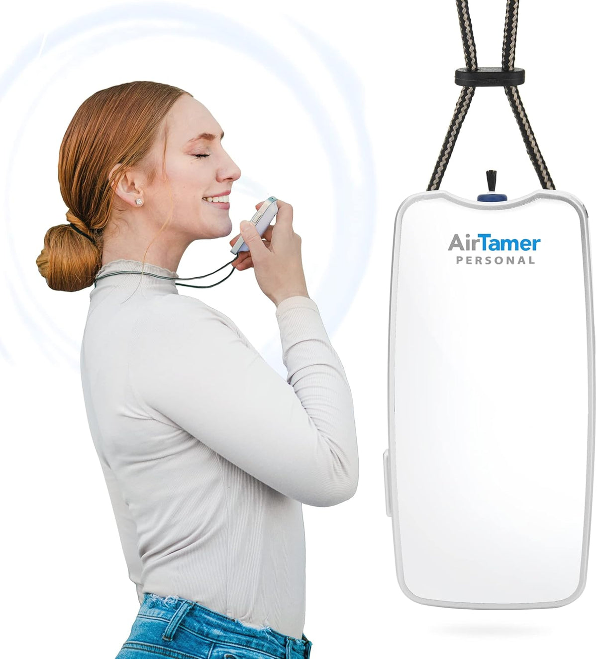Black Rechargeable Personal Air Purifier A29923