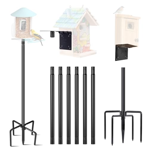 1 Pack 109 Inch Heavy Duty Bird Feeder Pole K697