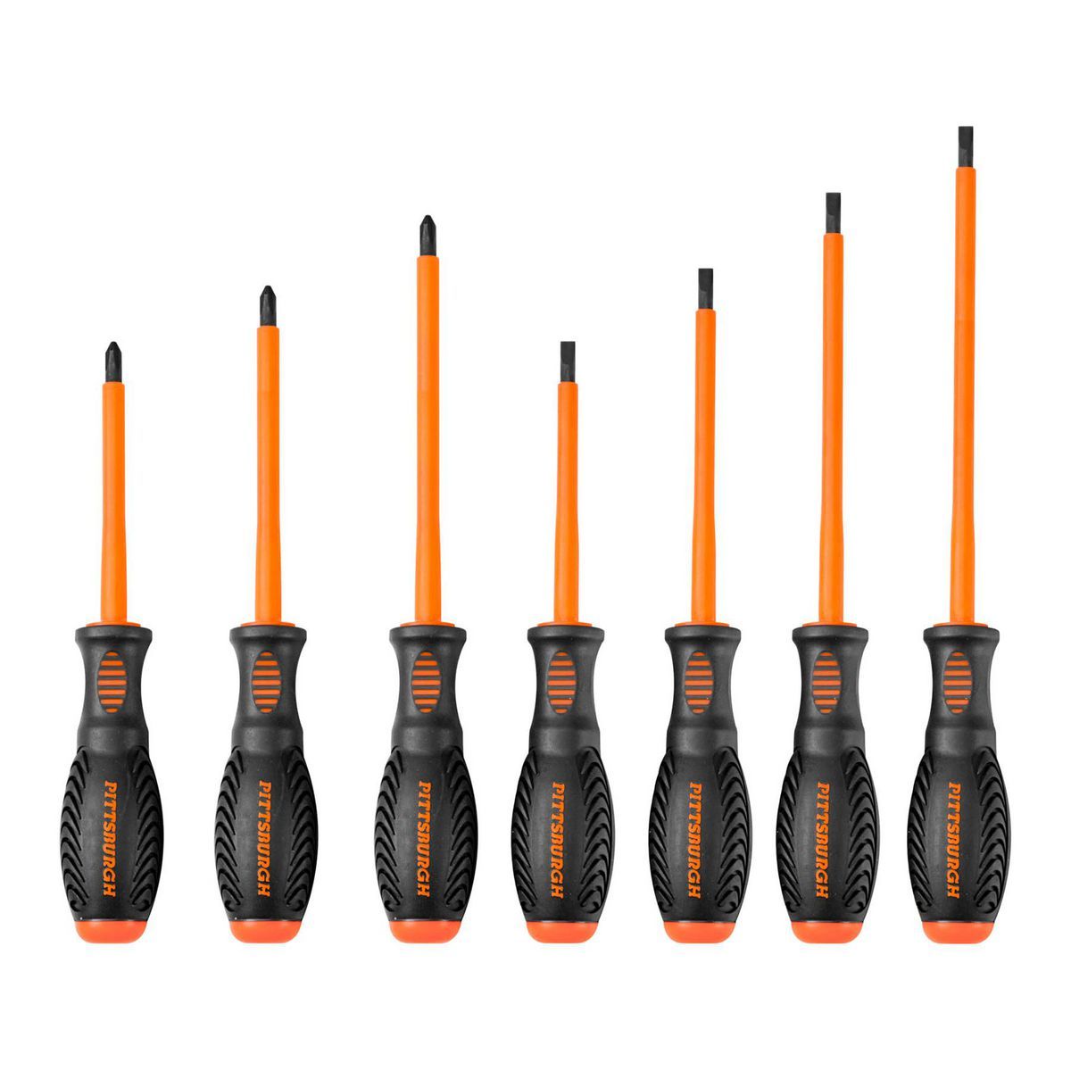 Electricians Screwdriver Set, 7-Piece W108710