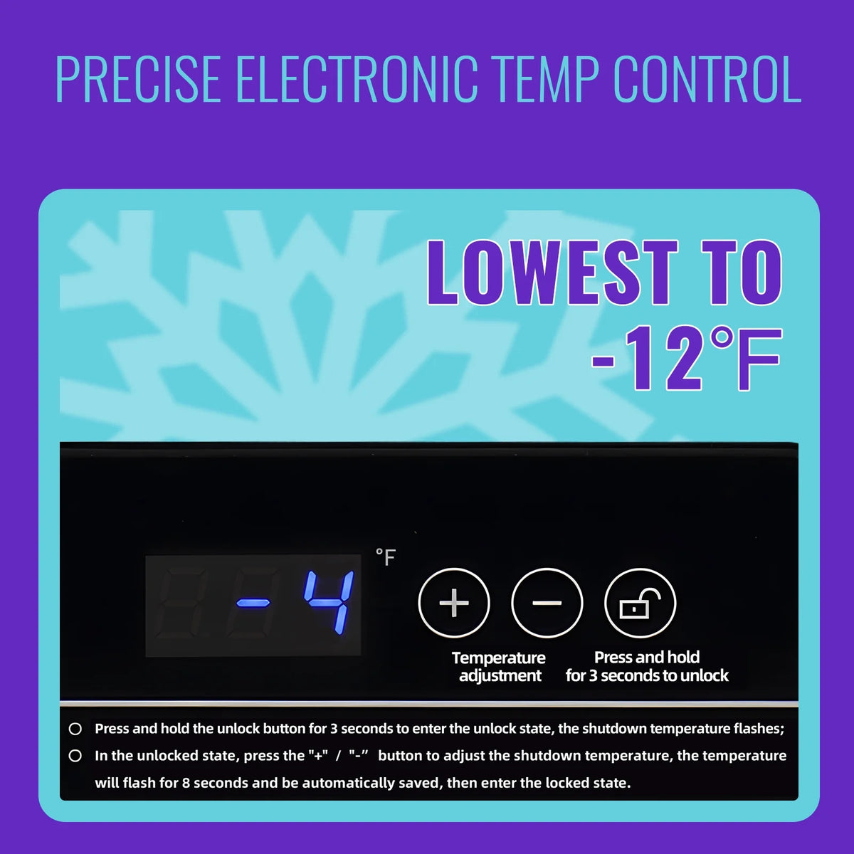 4.0 Cu.ft Compact Freezer with Two Removable Storage Baskets Y426266
